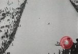 Standbild Skispringer Snoqualmie Pass Washington USA, 1949, aus Sekunde 29 historischem Filmmaterial Videoclip 65675023841