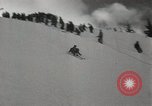 Standbild Skispringer Snoqualmie Pass Washington USA, 1949, aus Sekunde 45 historischem Filmmaterial Videoclip 65675023841