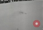 Standbild Skispringer Snoqualmie Pass Washington USA, 1949, aus Sekunde 49 historischem Filmmaterial Videoclip 65675023841