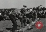 Image concours de sciage et de broyage Skytop Pennsylvania USA, 1949, de la seconde 12 séquences d'archives historiques vidéo 65675023842