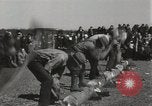 Image concours de sciage et de broyage Skytop Pennsylvania USA, 1949, de la seconde 13 séquences d'archives historiques vidéo 65675023842