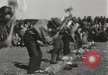 Image concours de sciage et de broyage Skytop Pennsylvania USA, 1949, de la seconde 18 séquences d'archives historiques vidéo 65675023842