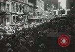 Image of Fur labor riote on street New York City USA, 1933, second 12 stock footage video 65675023844