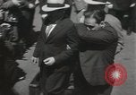 Image of Fur labor riote on street New York City USA, 1933, second 32 stock footage video 65675023844