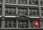 Image of Fur labor riote on street New York City USA, 1933, second 39 stock footage video 65675023844