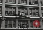 Image of Fur labor riote on street New York City USA, 1933, second 40 stock footage video 65675023844