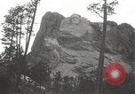 Standbild George Washington Keystone South Dakota USA, 1933, aus Sekunde 40 historischem Filmmaterial Videoclip 65675023845