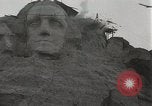 Standbild George Washington Keystone South Dakota USA, 1933, aus Sekunde 51 historischem Filmmaterial Videoclip 65675023845