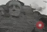 Standbild George Washington Keystone South Dakota USA, 1933, aus Sekunde 53 historischem Filmmaterial Videoclip 65675023845