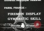 Standbild Feuerwehrleute Paris Frankreich, 1933, aus Sekunde 4 historischem Filmmaterial Videoclip 65675023846