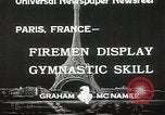Standbild Feuerwehrleute Paris Frankreich, 1933, aus Sekunde 5 historischem Filmmaterial Videoclip 65675023846