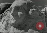 Immagine di Franklin Roosevelt Mount Rushmore South Dakota USA, 1936, secondo 27 filmato di repertorio 65675023856