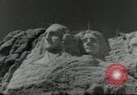Immagine di Franklin Roosevelt Mount Rushmore South Dakota USA, 1936, secondo 36 filmato di repertorio 65675023856