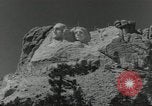 Immagine di Franklin Roosevelt Mount Rushmore South Dakota USA, 1936, secondo 58 filmato di repertorio 65675023856