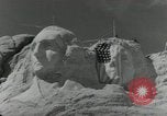 Immagine di Cerimonia di inaugurazione Mount Rushmore South Dakota USA, 1936, secondo 23 filmato di repertorio 65675023857