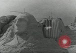 Image of unveiling ceremony Mount Rushmore South Dakota USA, 1936, second 1 stock footage video 65675023858