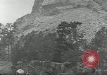 Image of unveiling ceremony Mount Rushmore South Dakota USA, 1936, second 16 stock footage video 65675023858