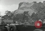 Image of unveiling ceremony Mount Rushmore South Dakota USA, 1936, second 22 stock footage video 65675023858