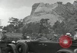 Image of unveiling ceremony Mount Rushmore South Dakota USA, 1936, second 23 stock footage video 65675023858