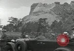 Image of unveiling ceremony Mount Rushmore South Dakota USA, 1936, second 24 stock footage video 65675023858