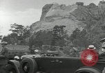 Image of unveiling ceremony Mount Rushmore South Dakota USA, 1936, second 25 stock footage video 65675023858