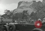 Image of unveiling ceremony Mount Rushmore South Dakota USA, 1936, second 26 stock footage video 65675023858