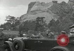 Image of unveiling ceremony Mount Rushmore South Dakota USA, 1936, second 27 stock footage video 65675023858