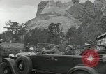 Image of unveiling ceremony Mount Rushmore South Dakota USA, 1936, second 28 stock footage video 65675023858