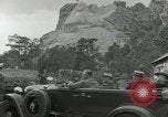 Image of unveiling ceremony Mount Rushmore South Dakota USA, 1936, second 30 stock footage video 65675023858