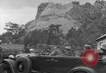 Image of unveiling ceremony Mount Rushmore South Dakota USA, 1936, second 31 stock footage video 65675023858