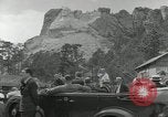 Image of unveiling ceremony Mount Rushmore South Dakota USA, 1936, second 33 stock footage video 65675023858