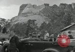 Image of unveiling ceremony Mount Rushmore South Dakota USA, 1936, second 36 stock footage video 65675023858