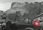 Image of unveiling ceremony Mount Rushmore South Dakota USA, 1936, second 38 stock footage video 65675023858