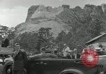 Image of unveiling ceremony Mount Rushmore South Dakota USA, 1936, second 39 stock footage video 65675023858
