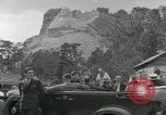 Image of unveiling ceremony Mount Rushmore South Dakota USA, 1936, second 40 stock footage video 65675023858