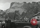 Image of unveiling ceremony Mount Rushmore South Dakota USA, 1936, second 41 stock footage video 65675023858