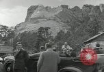 Image of unveiling ceremony Mount Rushmore South Dakota USA, 1936, second 44 stock footage video 65675023858