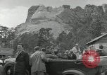 Image of unveiling ceremony Mount Rushmore South Dakota USA, 1936, second 45 stock footage video 65675023858