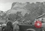 Image of unveiling ceremony Mount Rushmore South Dakota USA, 1936, second 46 stock footage video 65675023858