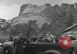 Image of unveiling ceremony Mount Rushmore South Dakota USA, 1936, second 48 stock footage video 65675023858