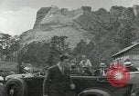 Image of unveiling ceremony Mount Rushmore South Dakota USA, 1936, second 49 stock footage video 65675023858