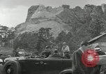 Image of unveiling ceremony Mount Rushmore South Dakota USA, 1936, second 50 stock footage video 65675023858