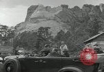 Image of unveiling ceremony Mount Rushmore South Dakota USA, 1936, second 51 stock footage video 65675023858