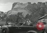 Image of unveiling ceremony Mount Rushmore South Dakota USA, 1936, second 52 stock footage video 65675023858
