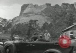 Image of unveiling ceremony Mount Rushmore South Dakota USA, 1936, second 56 stock footage video 65675023858