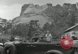 Image of unveiling ceremony Mount Rushmore South Dakota USA, 1936, second 58 stock footage video 65675023858