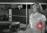 Image of model futuristic kitchen United States USA, 1950, second 15 stock footage video 65675023859