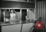 Image of model futuristic kitchen United States USA, 1950, second 46 stock footage video 65675023859