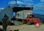 Image of Unloading ammunition Khanh Hoa Vietnam, 1970, second 52 stock footage video 65675023880