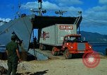 Image of Unloading ammunition Khanh Hoa Vietnam, 1970, second 53 stock footage video 65675023880
